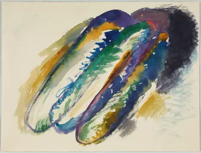 Szkic do „Kompozycji VII”, 1913 – nr 1, Wassily Kandinsky