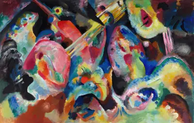 Improvisation Überschwemmung von Wassily Kandinsky