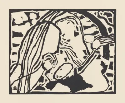 Klänge (Dźwięki), plansza 9, Wassily Kandinsky