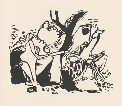 Odgłosy (Klänge), plansza 21, Wassily Kandinsky