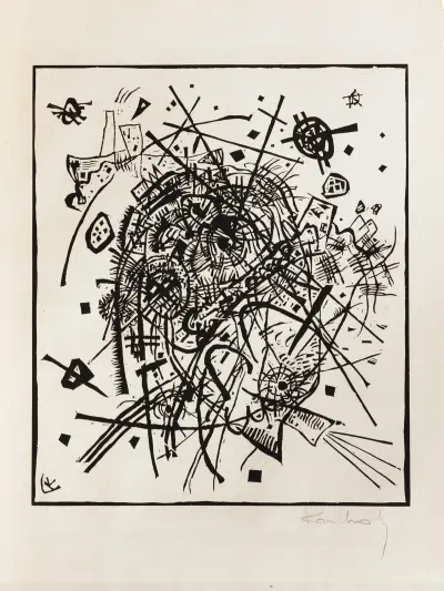 Kleine Welten (Small Worlds) VIII av Wassily Kandinsky