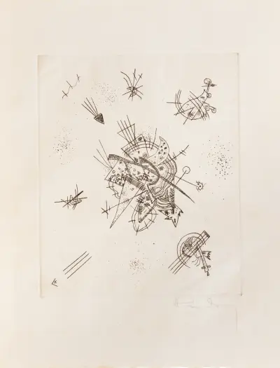 Kleine Welten (Small Worlds) X, 1922 – nr 1 av Wassily Kandinsky