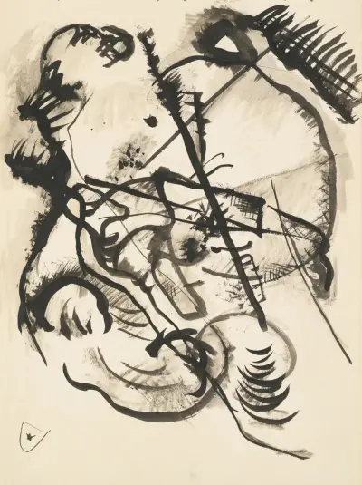 Ohne Titel – Nr. 1 von Wassily Kandinsky