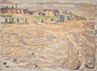 Scheveningen av Wassily Kandinsky