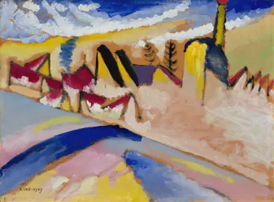 Studium do „Zimy nr II”, Wassily Kandinsky