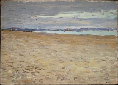 Tunis, coastal landscape I von Wassily Kandinsky