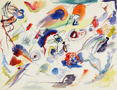Ohne Titel, 1916 von Wassily Kandinsky