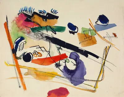 Untitled, 1913 – nr 2 av Wassily Kandinsky