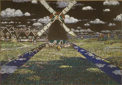 Wiatrak w Holandii, Wassily Kandinsky