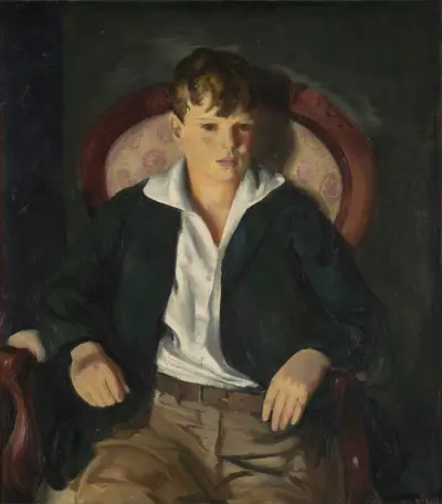 Portret chłopca, George Wesley Bellows