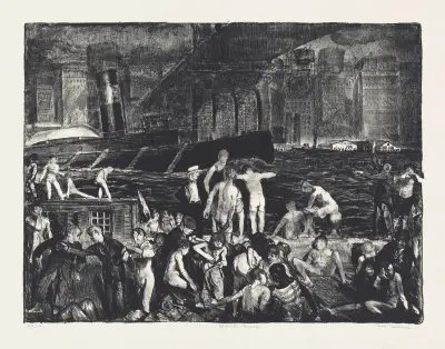 Splinter Beach, George Wesley Bellows