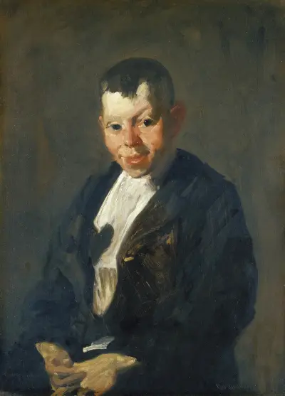 Roznosiciel gazet, George Wesley Bellows