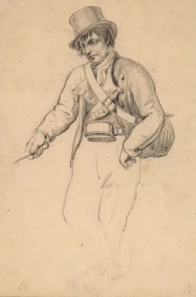 Irish Fisherman av John Wesley Jarvis
