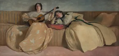 Panel for Music Room av John White Alexander