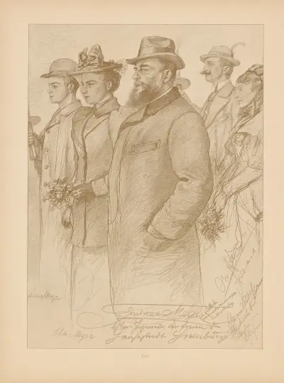 Unser Bismarck Pl.127 av Christian Wilhelm Allers