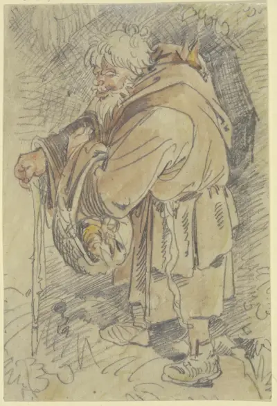 Ein Mönch von Wilhelm Busch