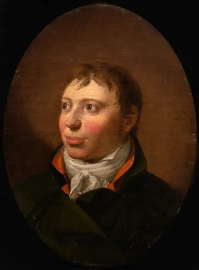 Portrait of a Man av Christoffer Wilhelm Eckersberg