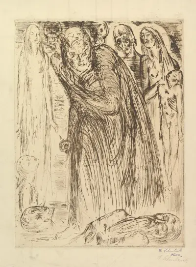 Macbeth IV, Wilhelm Lehmbruck