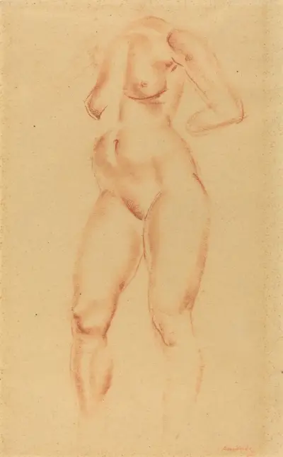 Nude, Wilhelm Lehmbruck