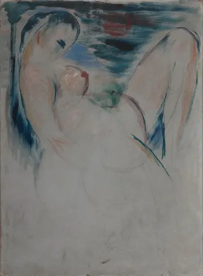 Reclining Female Nude, Wilhelm Lehmbruck