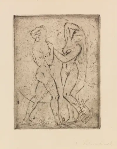 Tanz, Wilhelm Lehmbruck