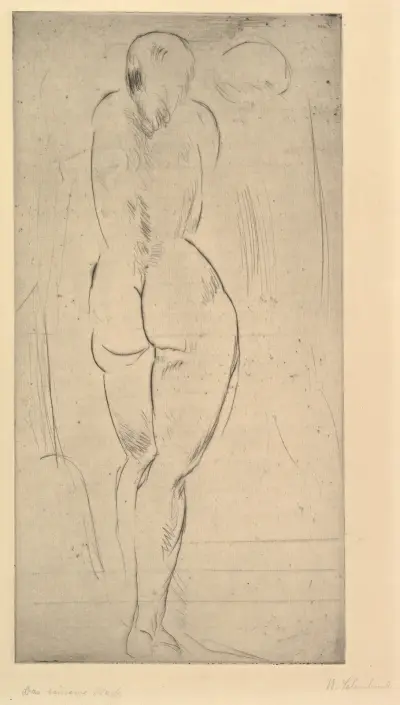 The Solitary Woman (Das einsame Weib), Wilhelm Lehmbruck