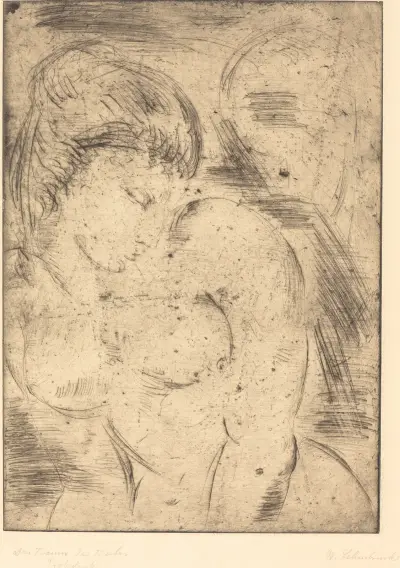 Woman’s Dream (Der Traum des Weibes), Wilhelm Lehmbruck