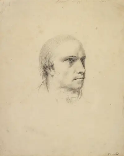 Portrait of Antonio Canova, Johann Heinrich Wilhelm Tischbein