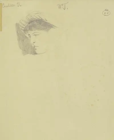 Portrait of Countess G. von Wilhelm Trübner