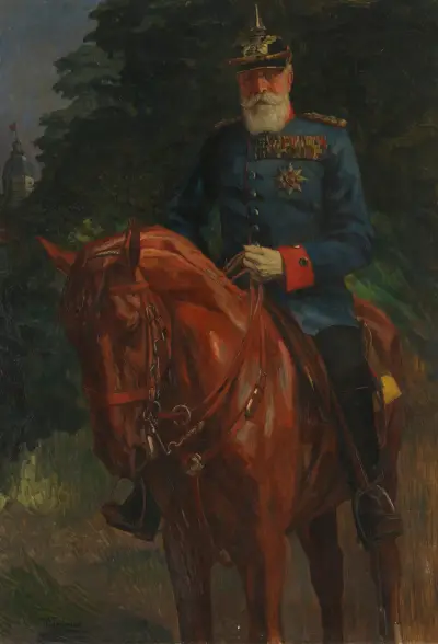 Reiterbildnis des Großherzogs Friedrich I. von Baden von Wilhelm Trübner
