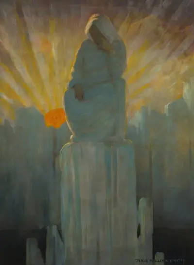 It took the form of the greatest old lady he had ever seen av Jessie Willcox Smith
