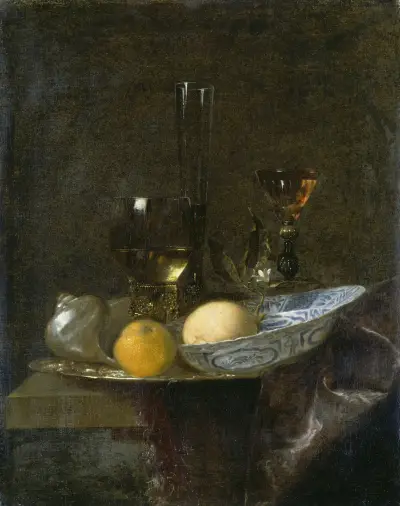 Stillleben mit Orangen von Willem Kalf