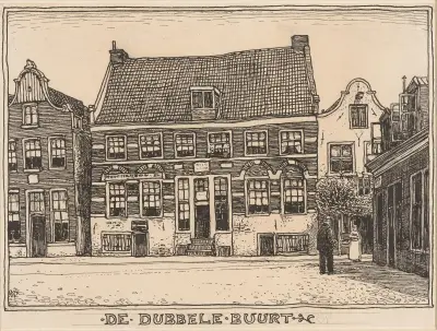 De Dubbele Buurt te Amsterdam av Willem Wenckebach