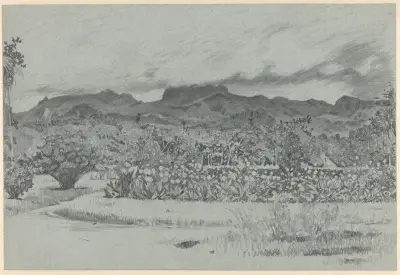 Indisch landschap av Willem Witsen