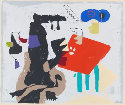 Faust av Willi Baumeister