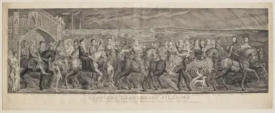 Chaucer’s Canterbury Pilgrims av William Blake