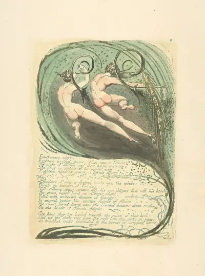 Enitharmon slept,…, 1794 – nr 1 av William Blake