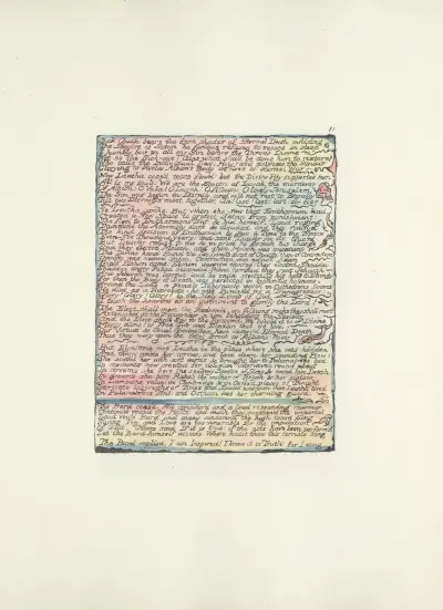 Milton, a poem in 2 books Pl.11 av William Blake