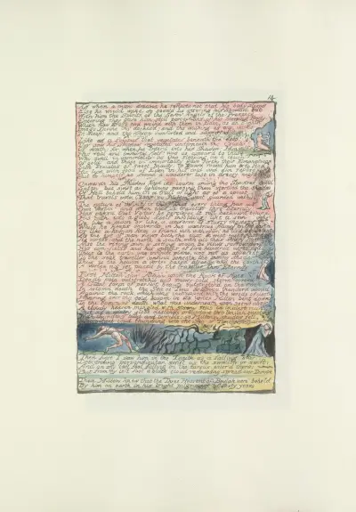 Milton, a poem in 2 books Pl.14 av William Blake