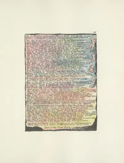 Milton, a poem in 2 books Pl.28 av William Blake