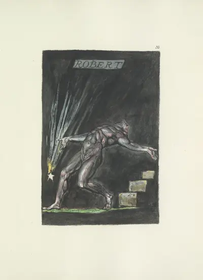 Milton, a poem in 2 books Pl.33 av William Blake