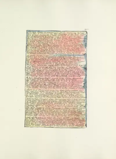Milton, a poem in 2 books Pl.35 av William Blake