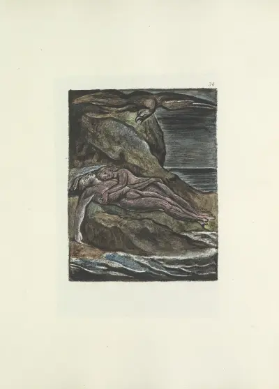 Milton, a poem in 2 books Pl.38 av William Blake