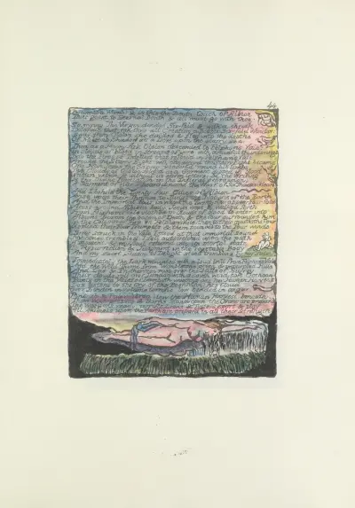 Milton, a poem in 2 books Pl.44 av William Blake