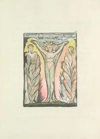 Milton, a poem in 2 books Pl.45 av William Blake