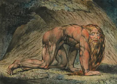 Nebuchadnezzar, 1795 – nr 2 av William Blake