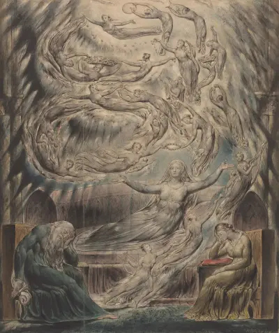 Queen Katherine’s Dream av William Blake
