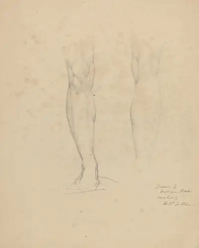 Two Legs (probably 1805-1810) av William Blake