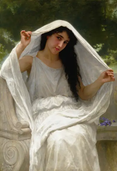 Závoj, William Bouguereau
