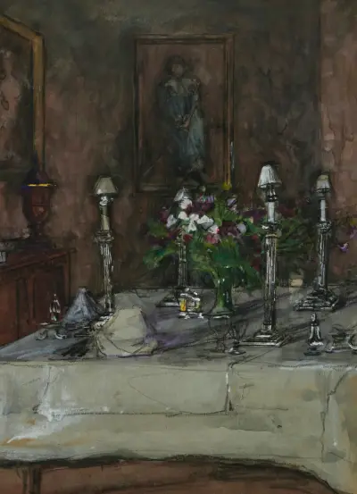 Interior at Windlestone – Nr. 2, Sir William Eden